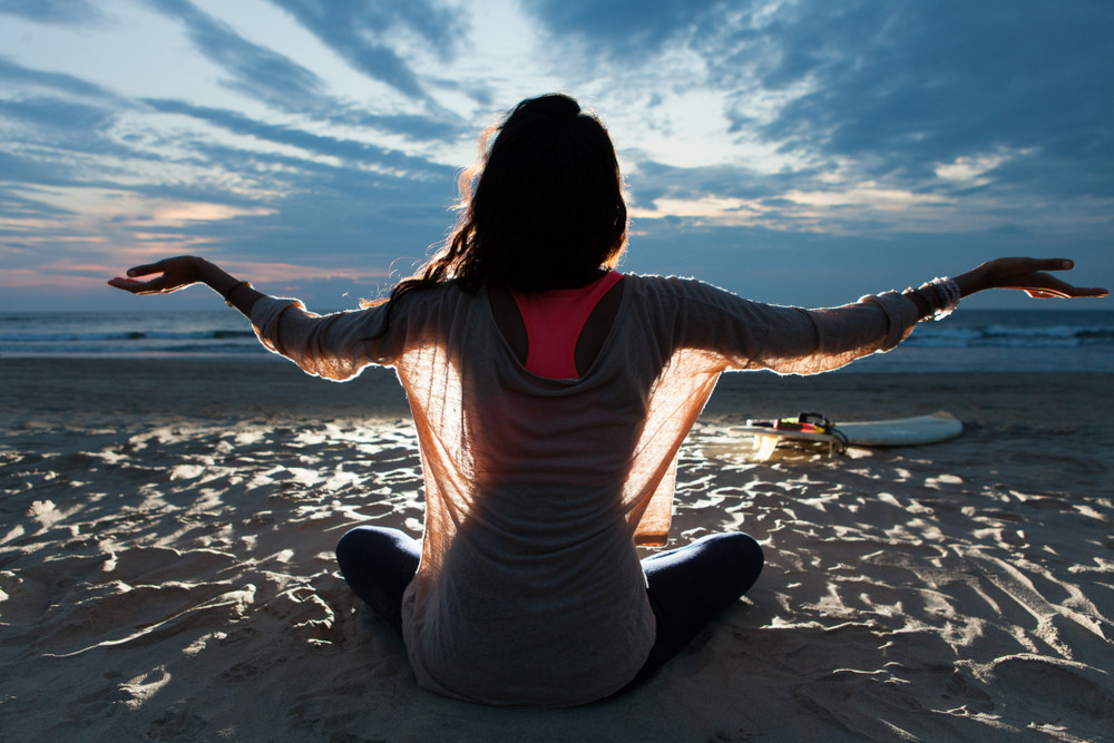 Meditation: Foto: © Hagen Production / shutterstock / #1020947599