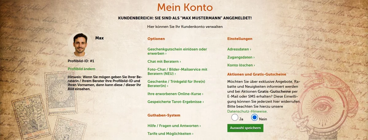 Registrierung